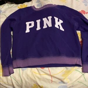 Purple pink sweater
